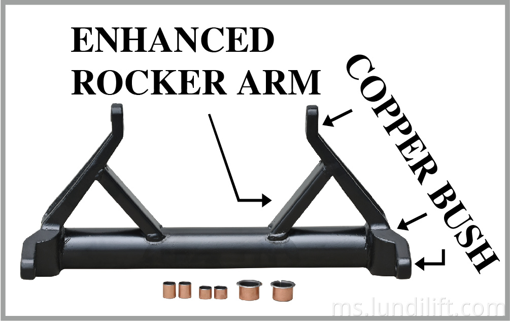 Trak pallet tangan 5.0t untuk dijual 5.0T hand pallet truck for sale